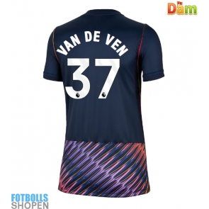 Billiga Tottenham Hotspur Micky van de Ven #37 Bortatröja Dam 2026-27 Kortärmad